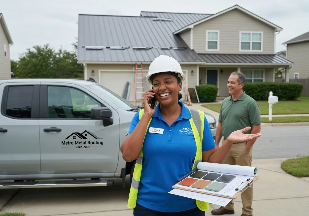 Storm Damage Metal Roof Repair in Nashville, OH